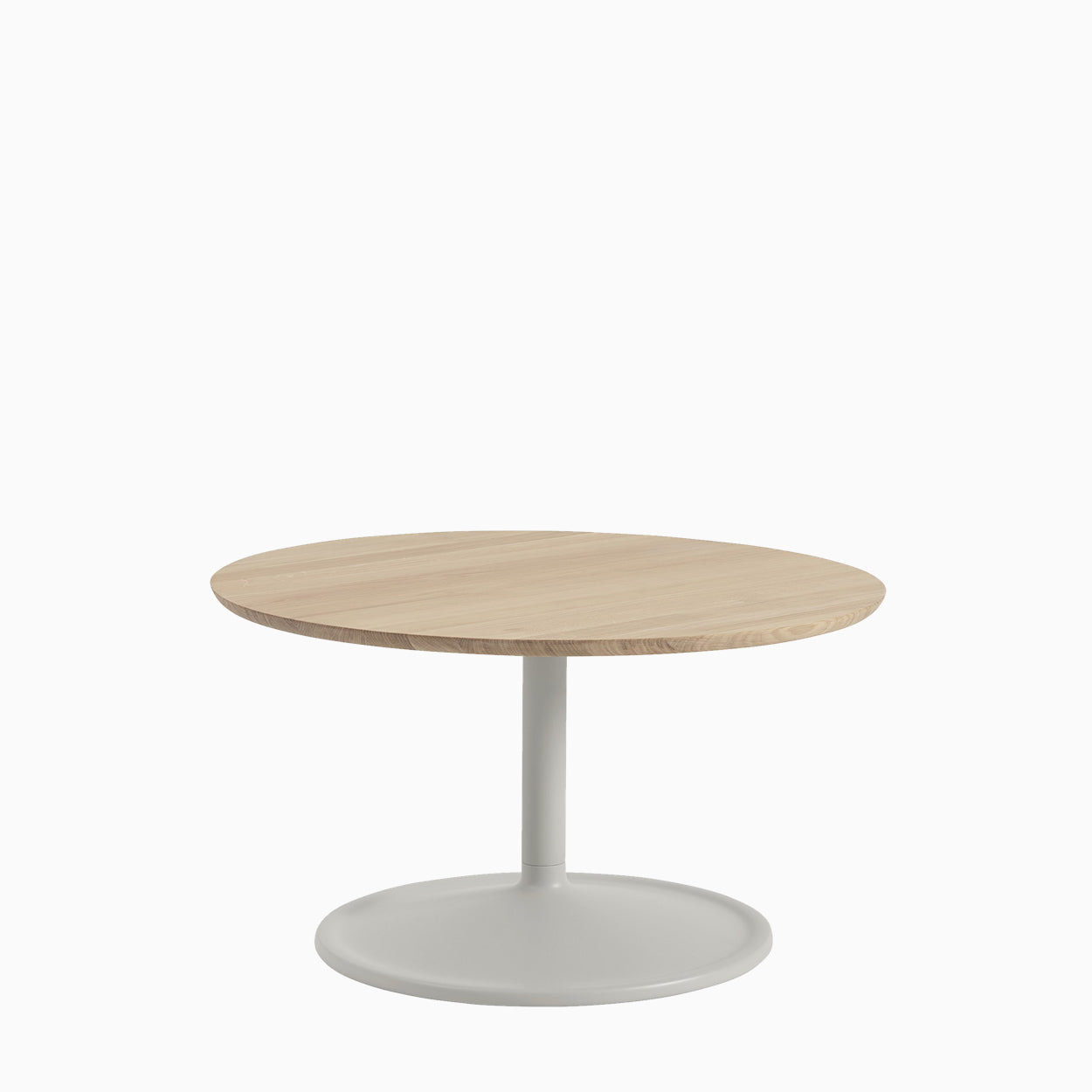 Muuto Soft Coffee Table 75cm Solid Oak