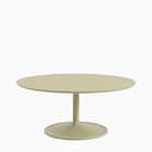 Muuto Soft Coffee Table Beige Green 95cm