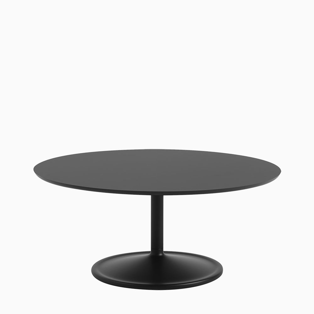 Muuto Soft Coffee Table Black 95cm
