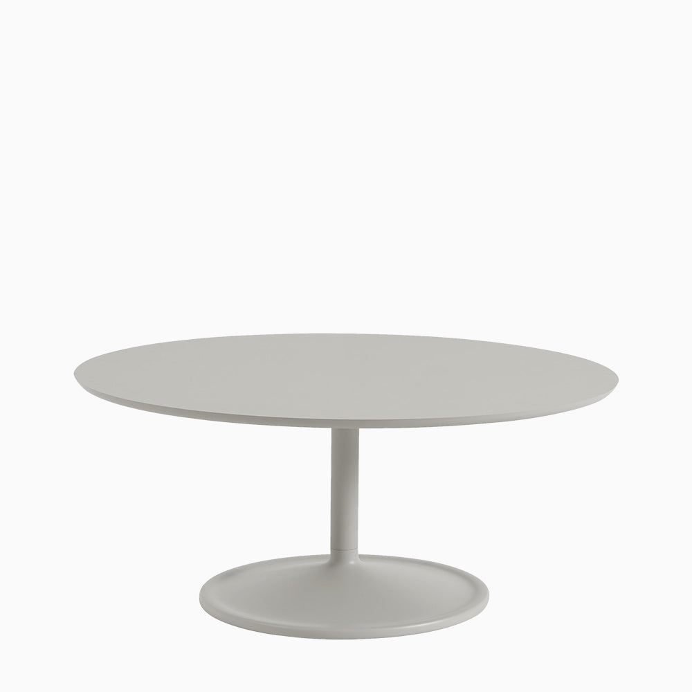 Muuto Soft Coffee Table 95cm Grey Laminate