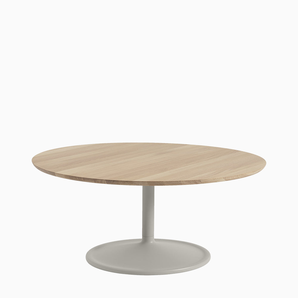 Muuto Soft Coffee Table 95cm Solid Oak