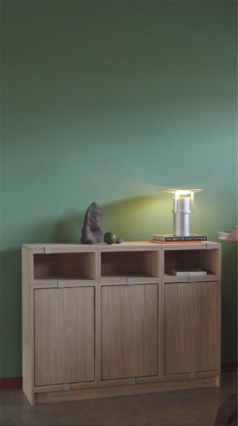 Muuto Stacked System Large with Door Storage Display