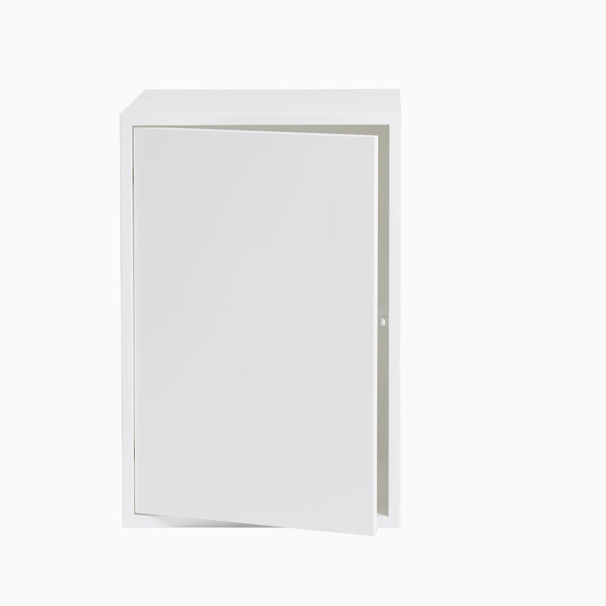 Muuto Stacked System Large with Door White Display