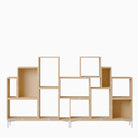 Muuto Stacked Storage Bookcase Configuration 3  Oak