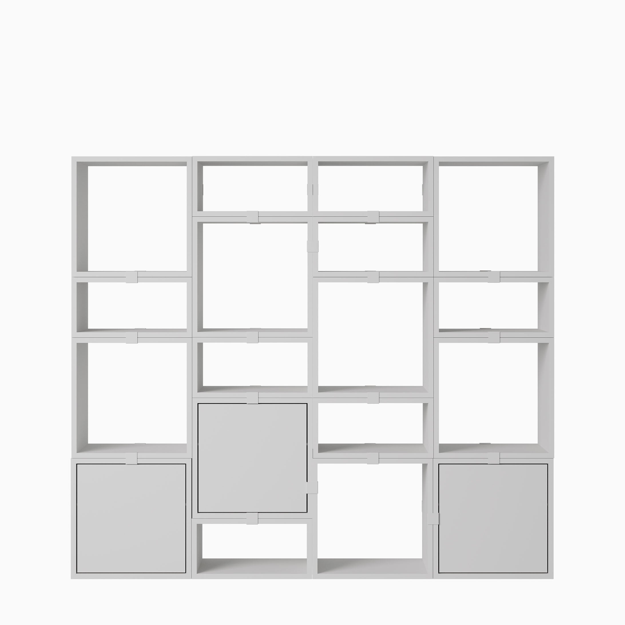 Muuto Stacked Bookcase Configuration 4 Grey