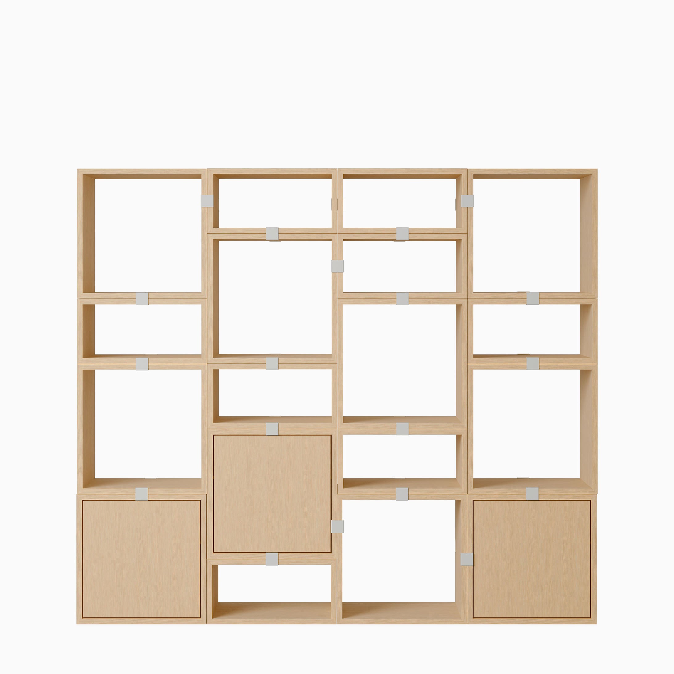 Muuto Stacked Bookcase Configuration 4 Oak