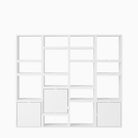 Muuto Stacked Bookcase Configuration 4 White