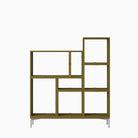 Muuto Stacked Storage Bookcase Configuration 5 Brown Green