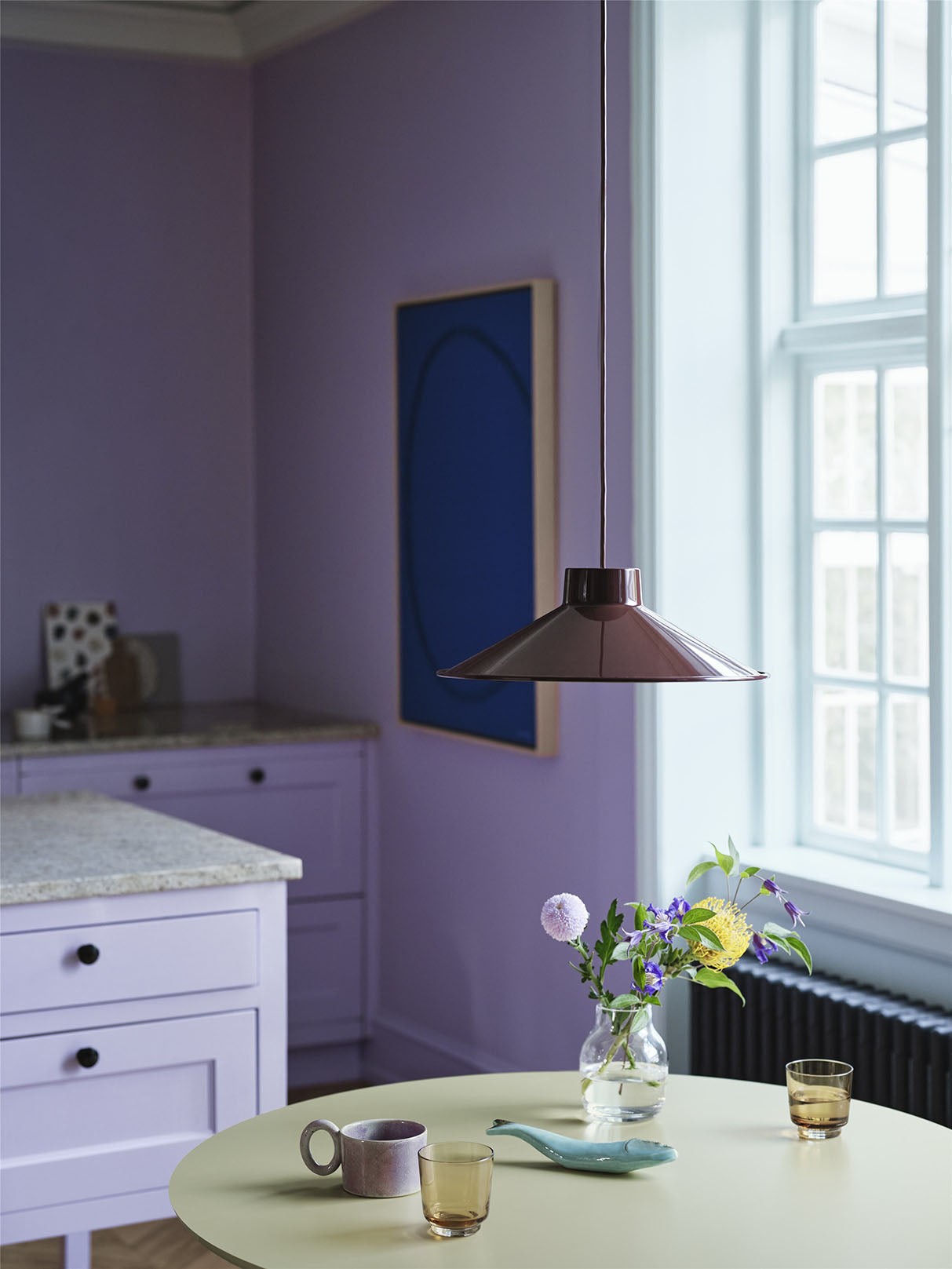 Muuto Top Pendant 36cm Deep Red