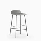 Normann Copenhagen Form Bar Stool 65cm Chrome Grey