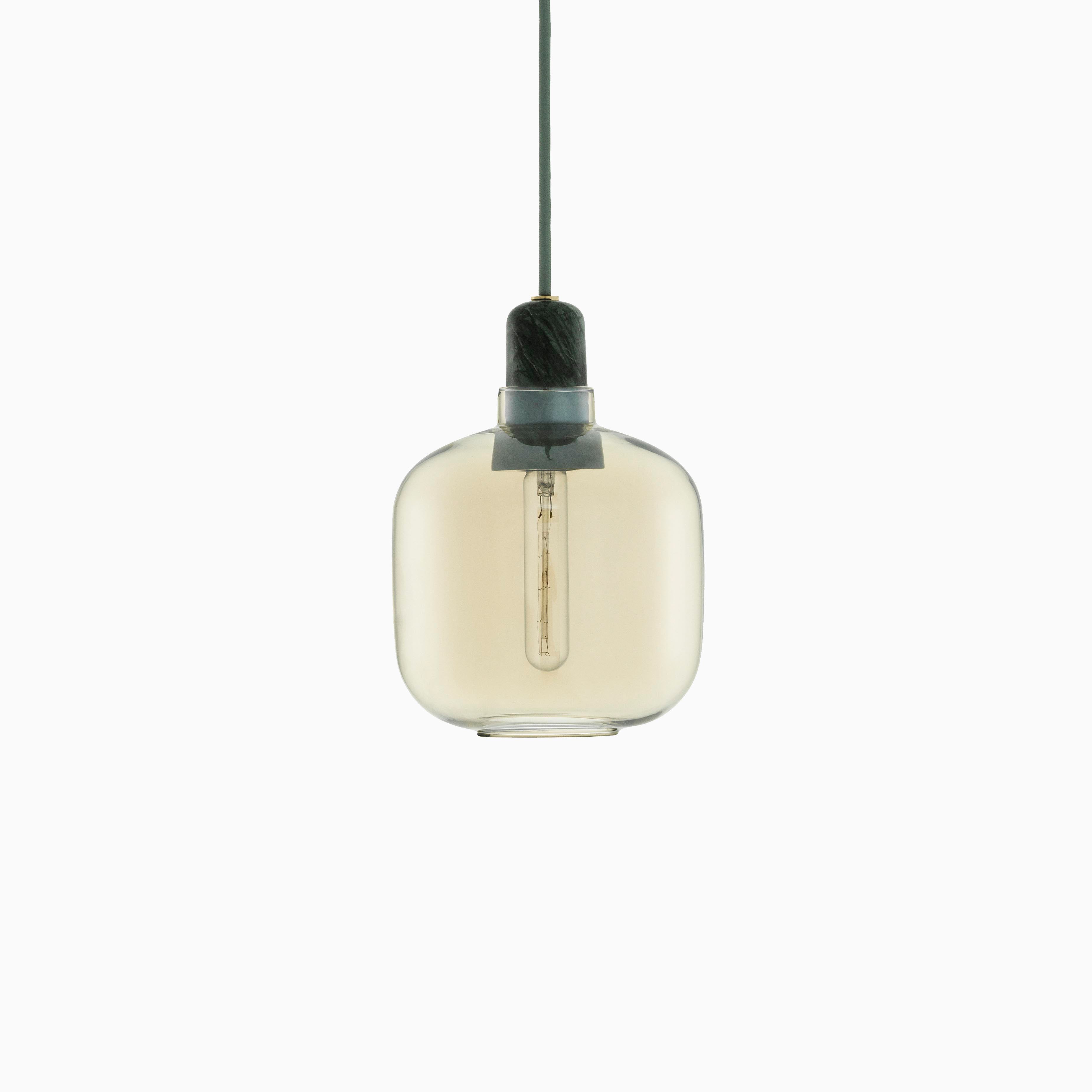 Normann Copenhagen Amp Lamp Small Gold Green
