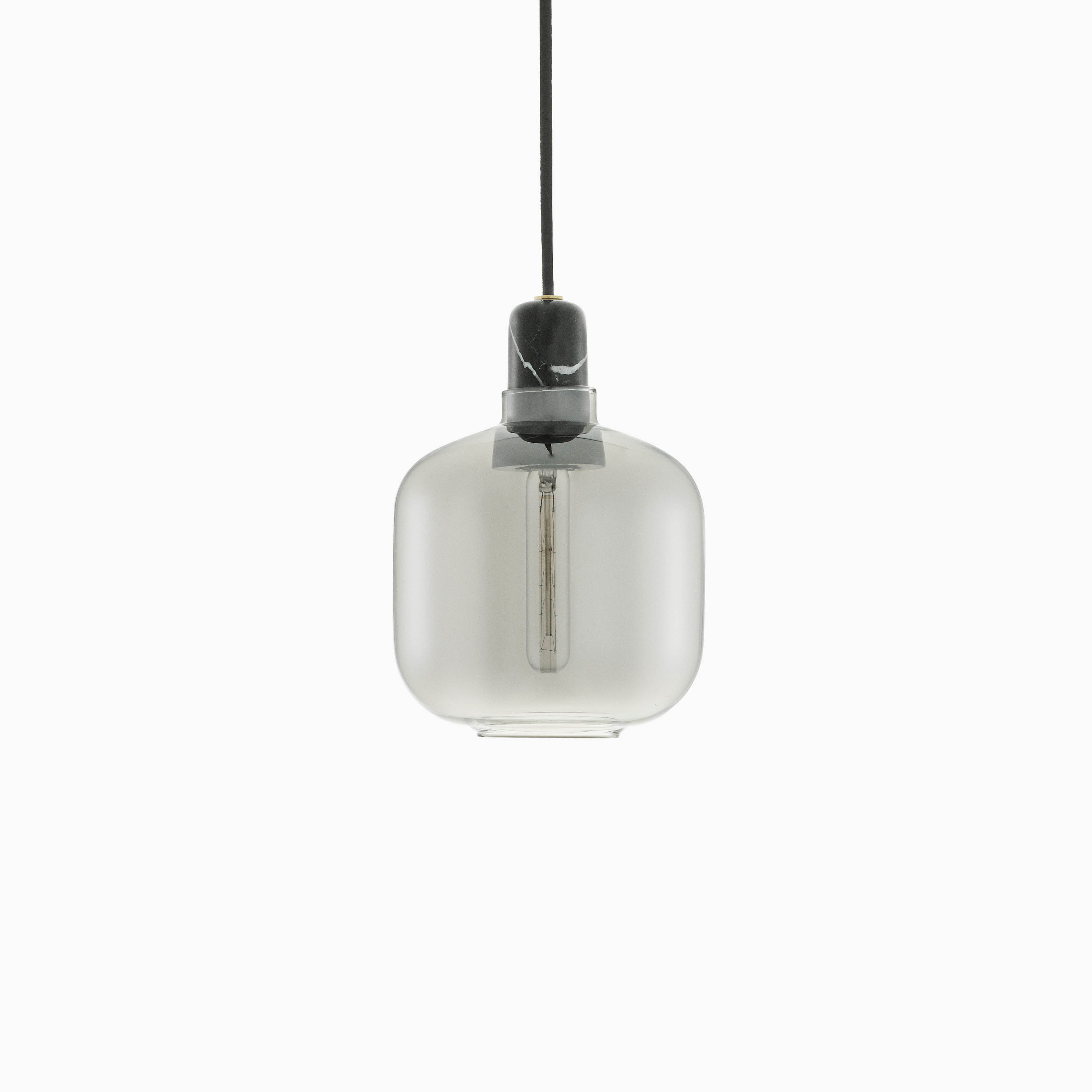 Normann Copenhagen Amp Lamp Small Smoke Black