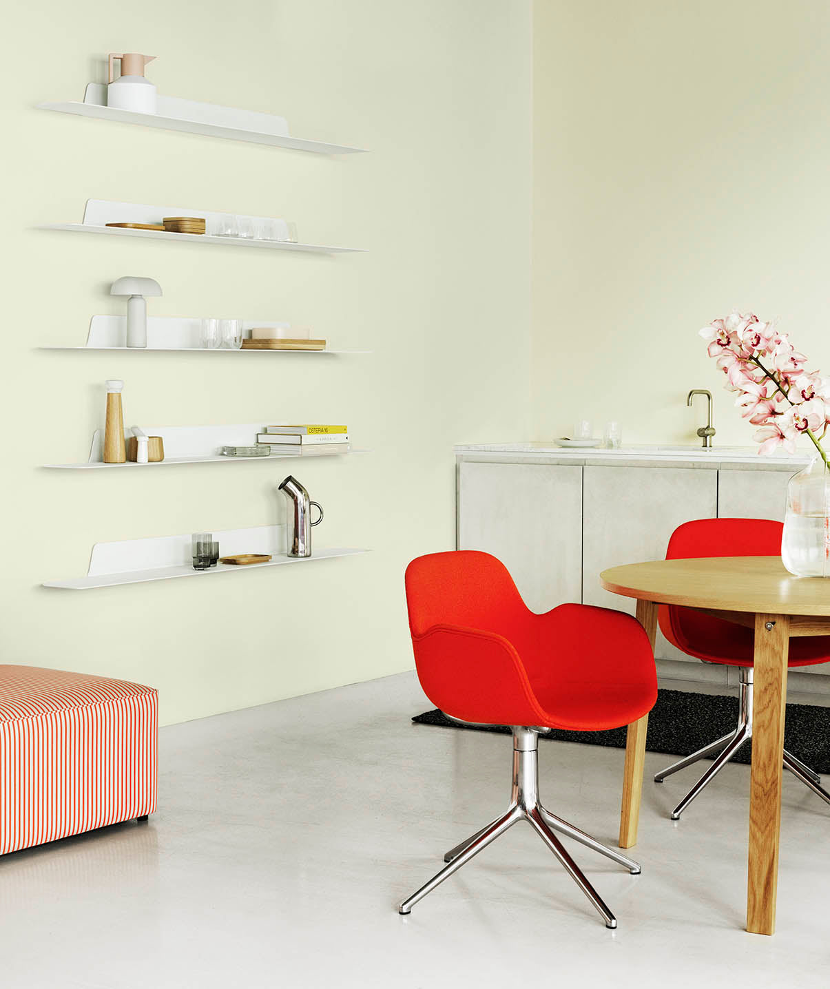 Normann Copenhagen Jet Shelf 160cm White