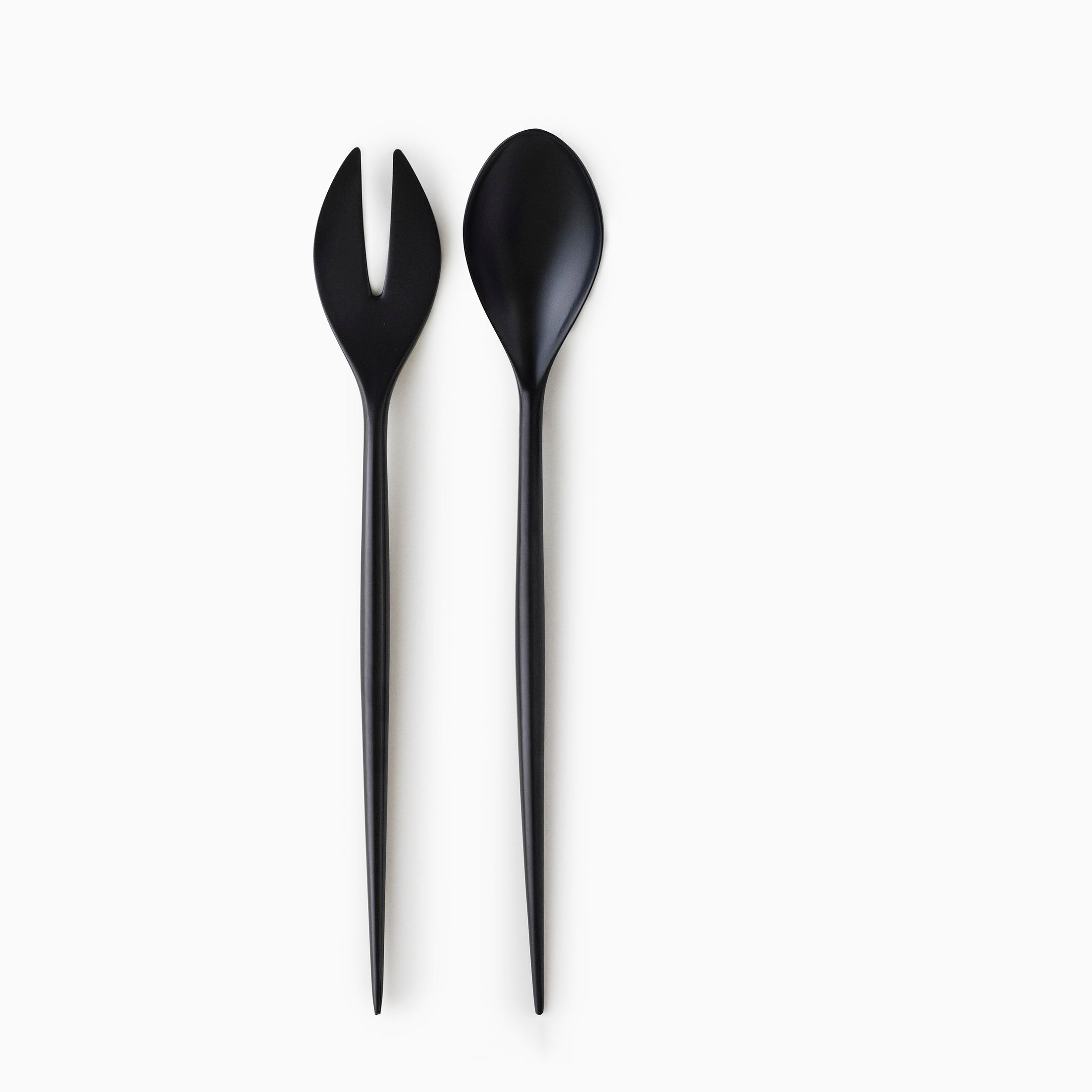 Normann Copenhagen Krenit Salad Servers Black