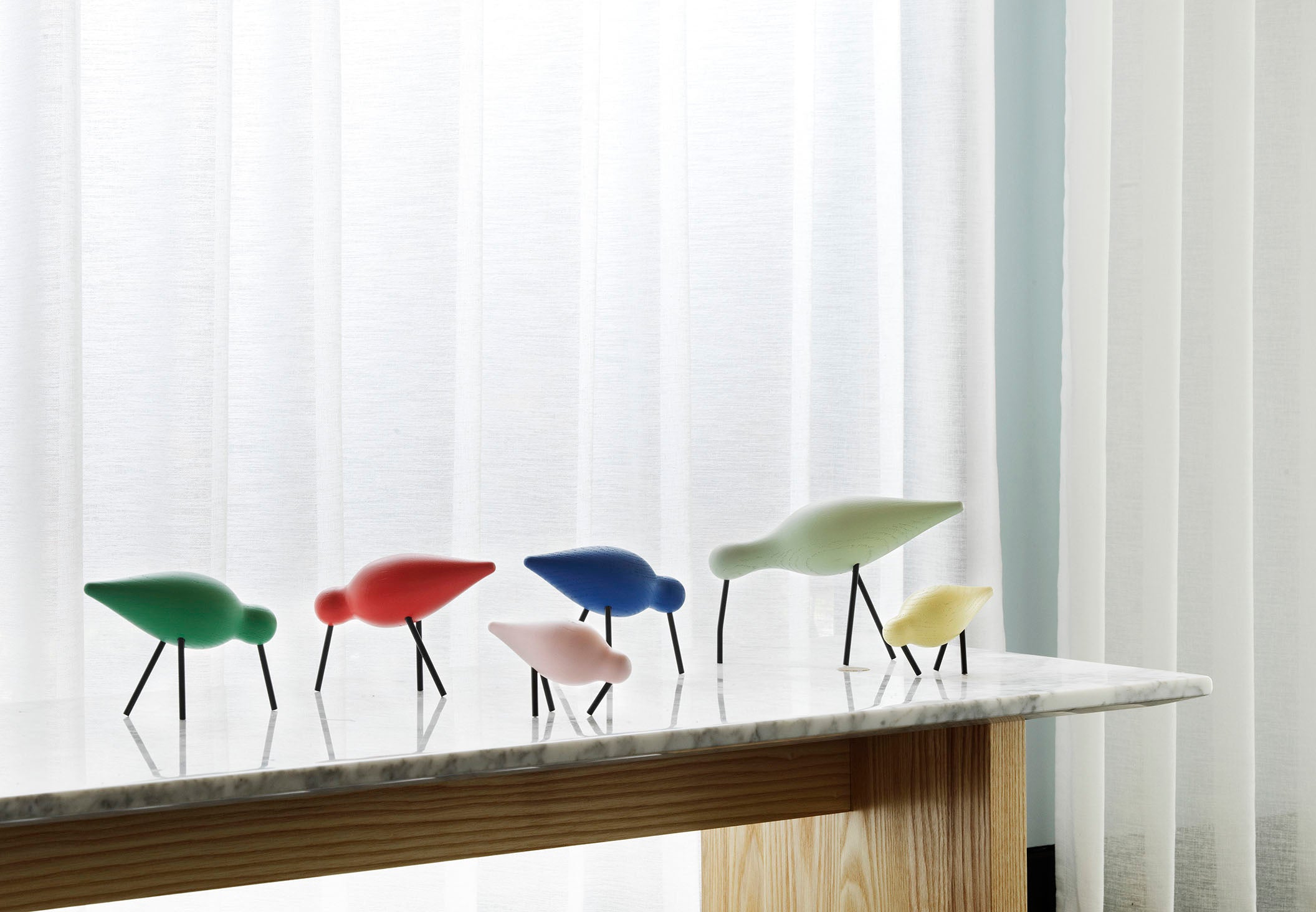Normann Copenhagen Shorebird Medium- Green/Black