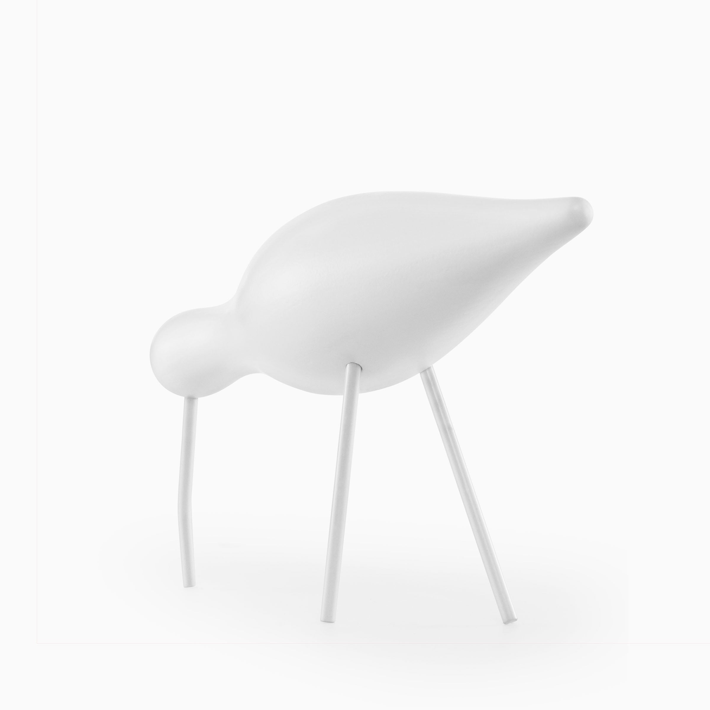 Normann Copenhagen Shore Bird Large - White/White Back