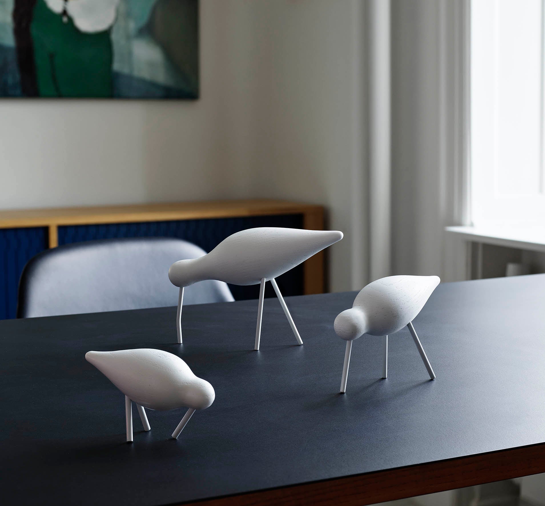Normann Copenhagen Shore Bird Large - White/White
