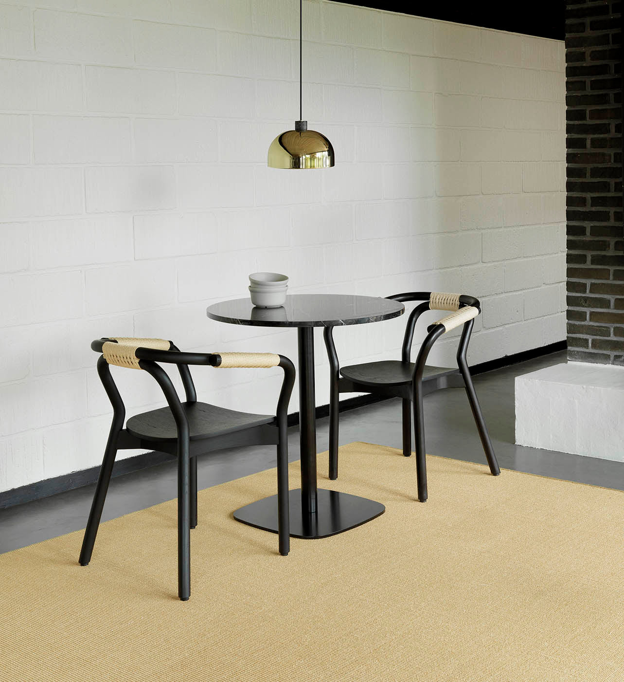 Normann Copenhagen Knot Chair Black Natural