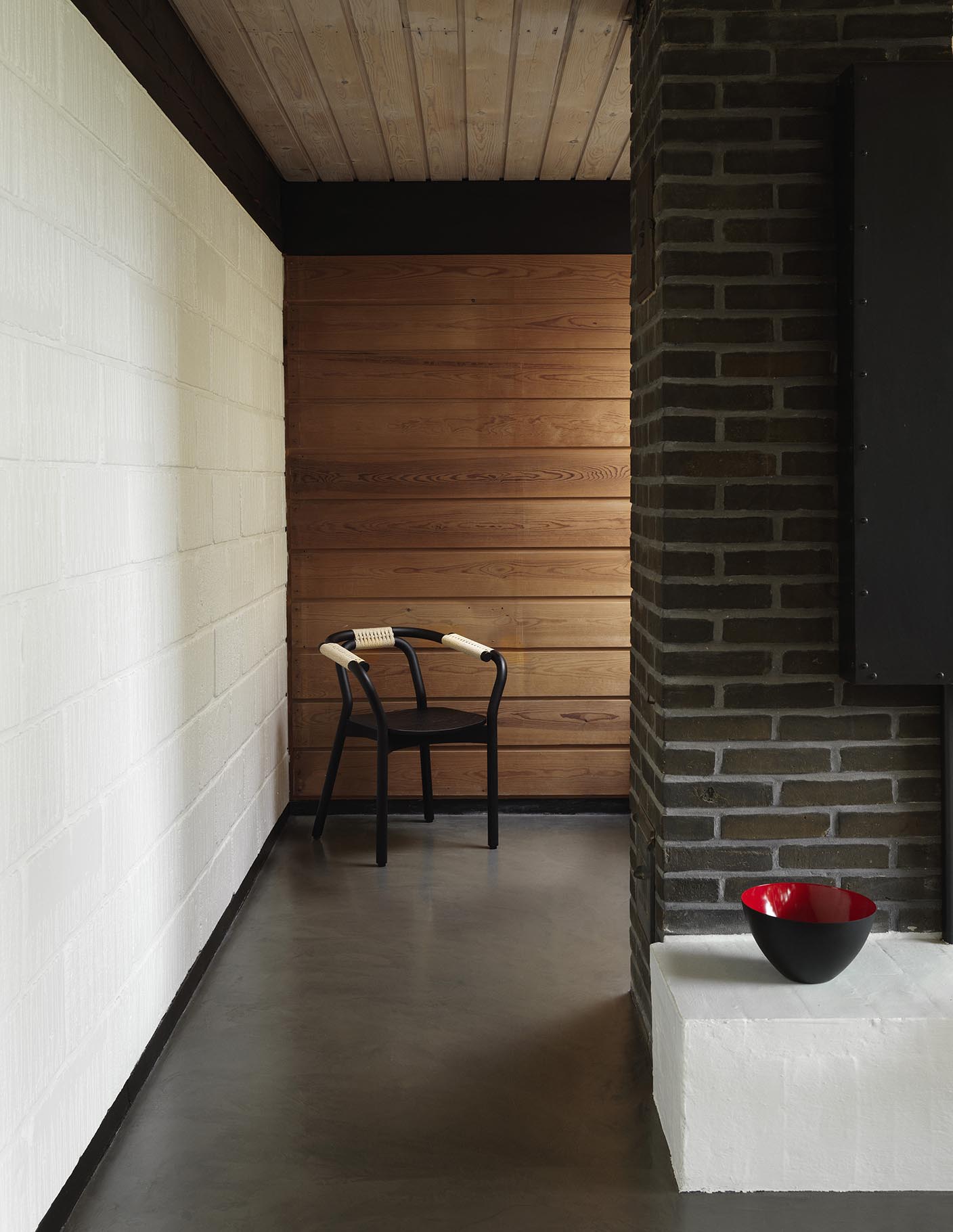 Normann Copenhagen Knot Chair Black Natural