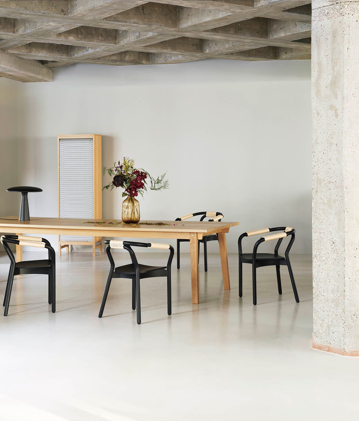 Normann Copenhagen Knot Chair Black Natural