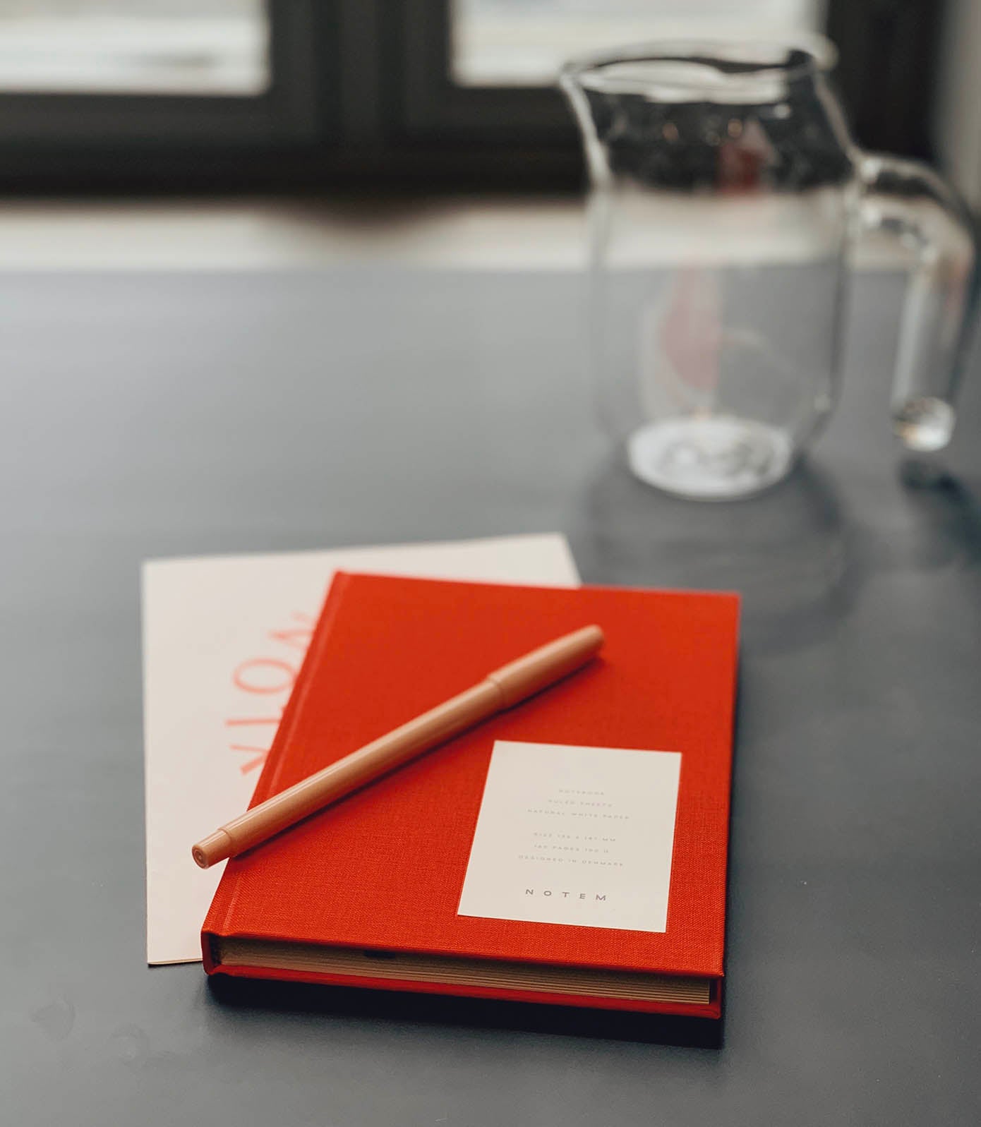 Notem EVEN Notebook Medium Bright Red