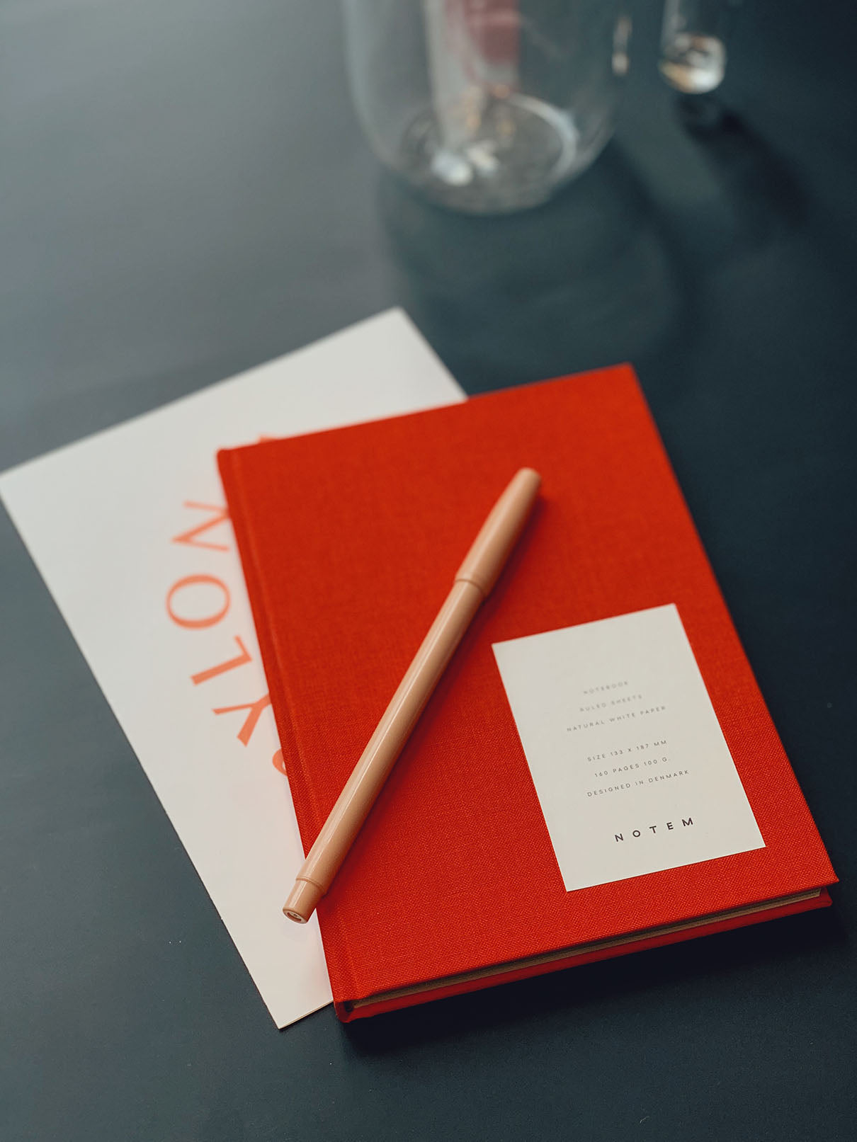 Notem EVEN Notebook Medium Bright Red