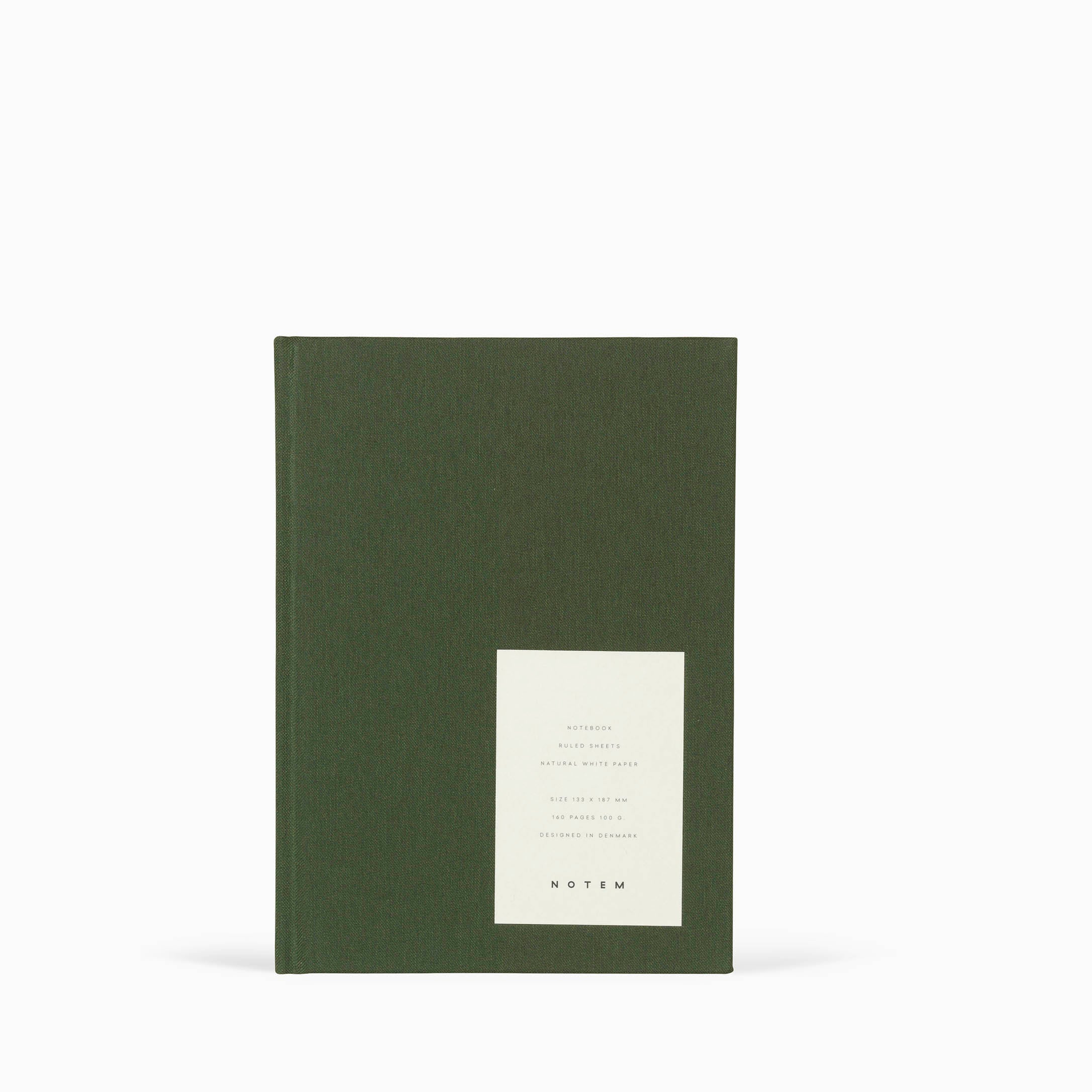Notem Even Notebook Medium Forest Green