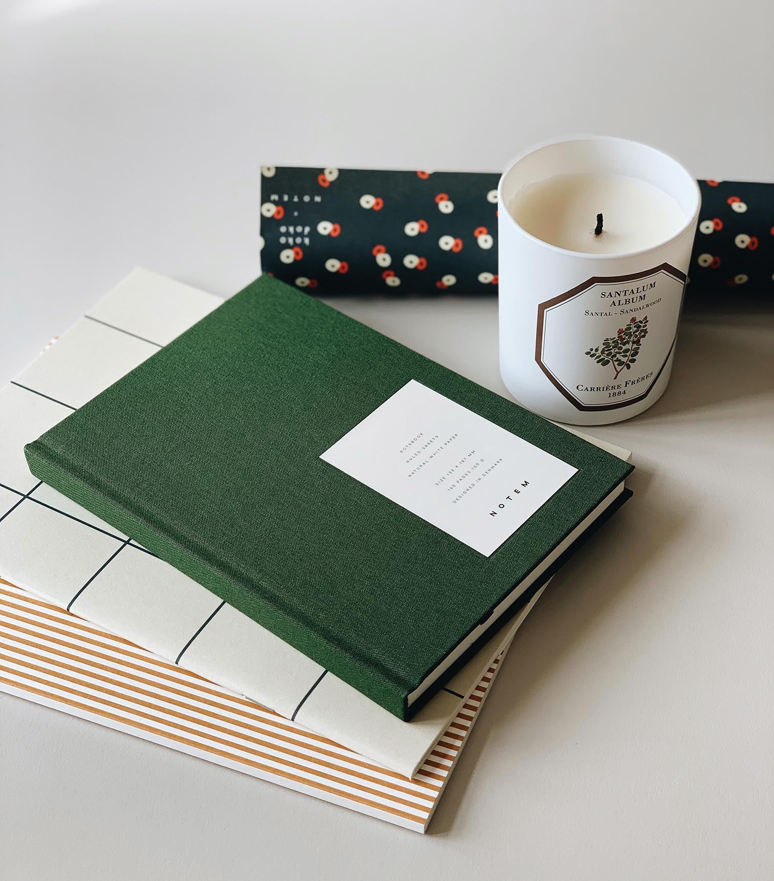 Notem Even Notebook Medium Forest Green