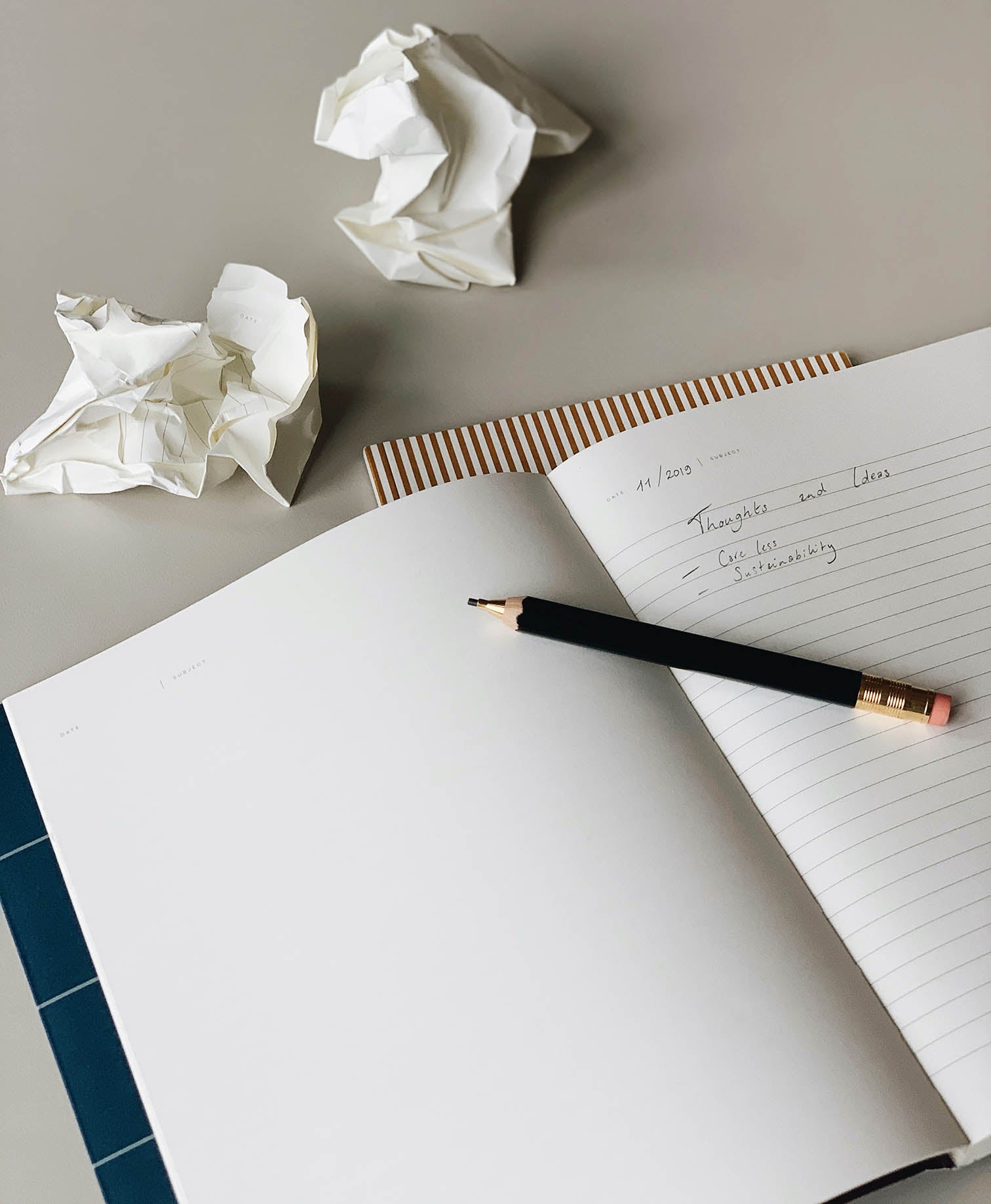 Notem UMA Flat Lay Notebook Large Dark Blue