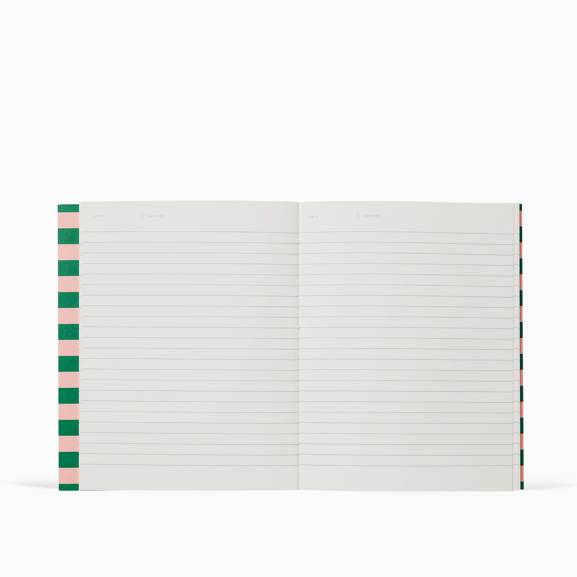 Notem UMA Flat Lay Notebook Medium Green & Rose