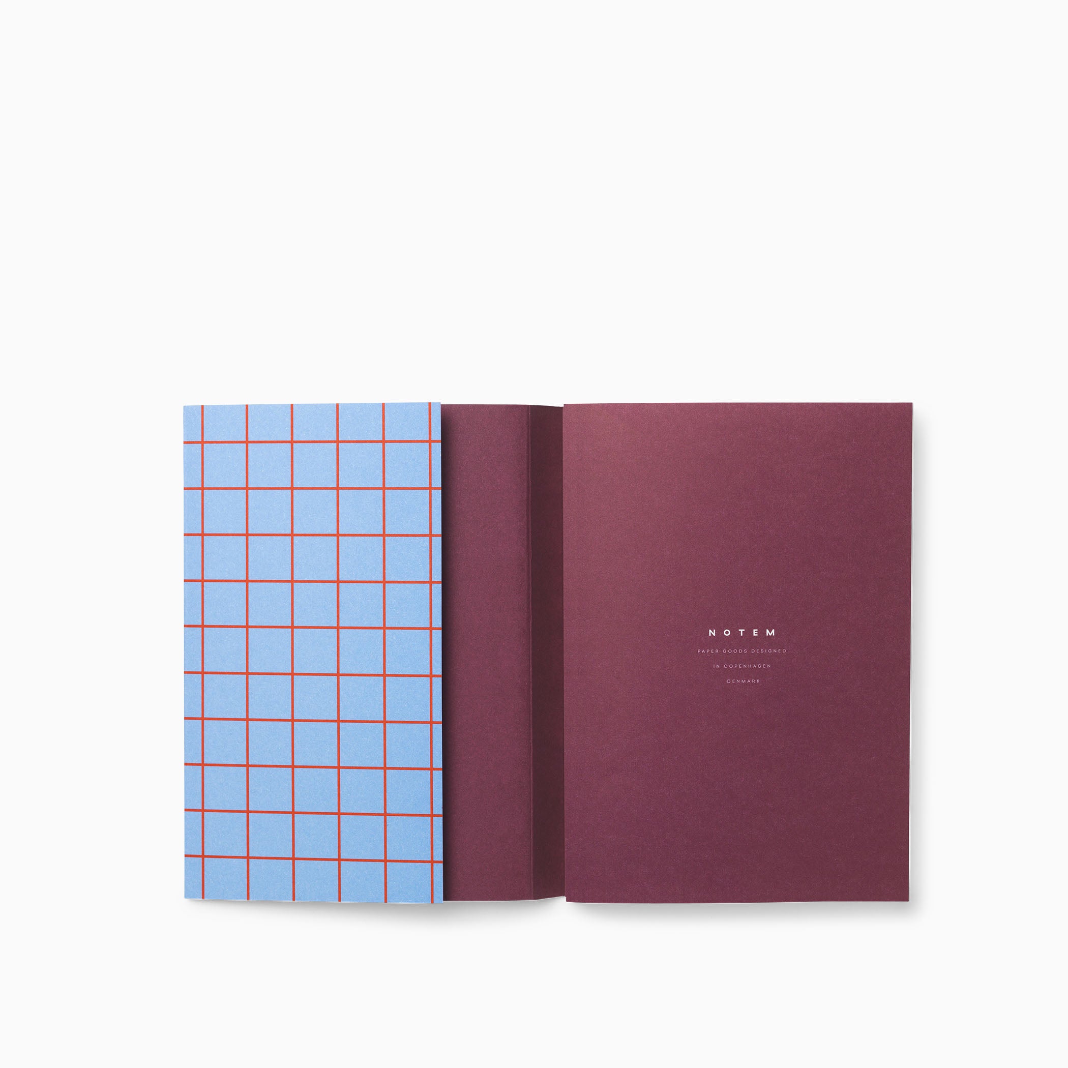 Notem UMA Flat Lay Notebook Small Light Blue