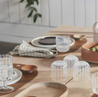 OYOY Grid Napkin Beige