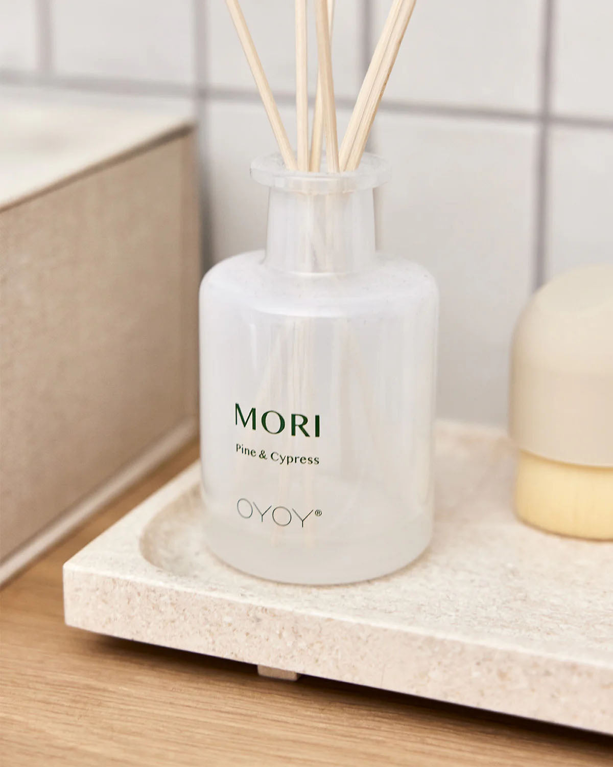 OYOY Savi Marble Tray - Beige