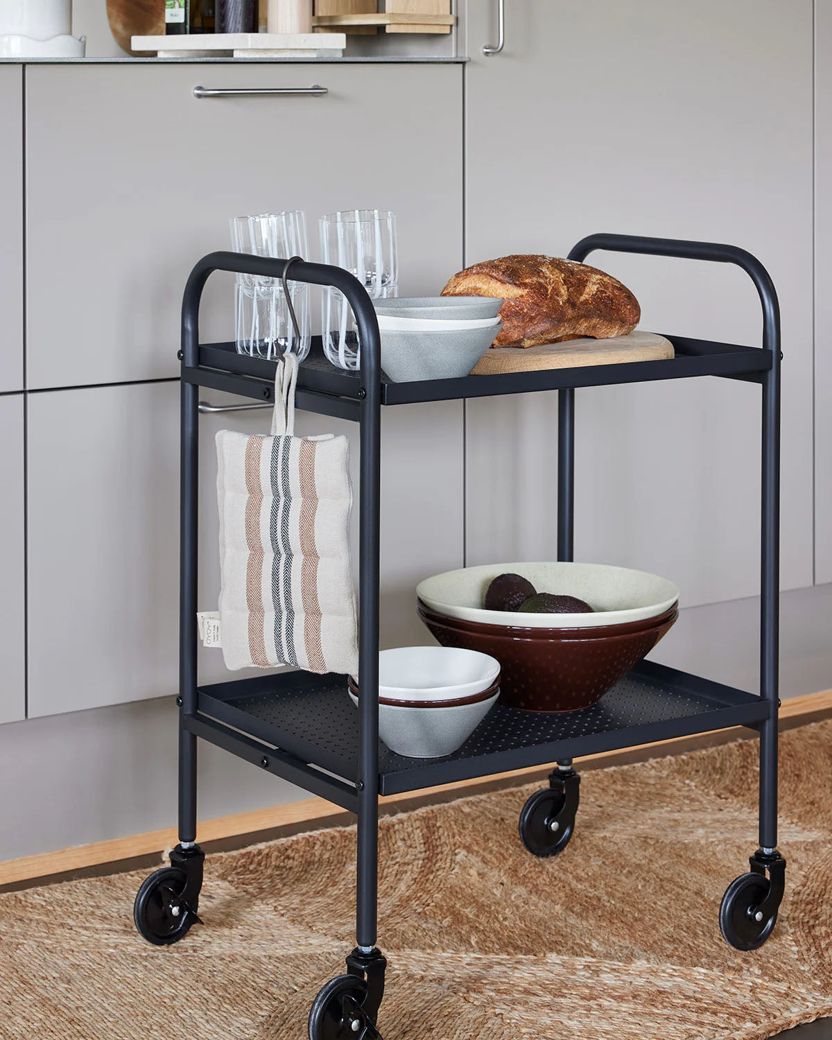 OYOY Yuka Bowl Large - Dark Terracotta