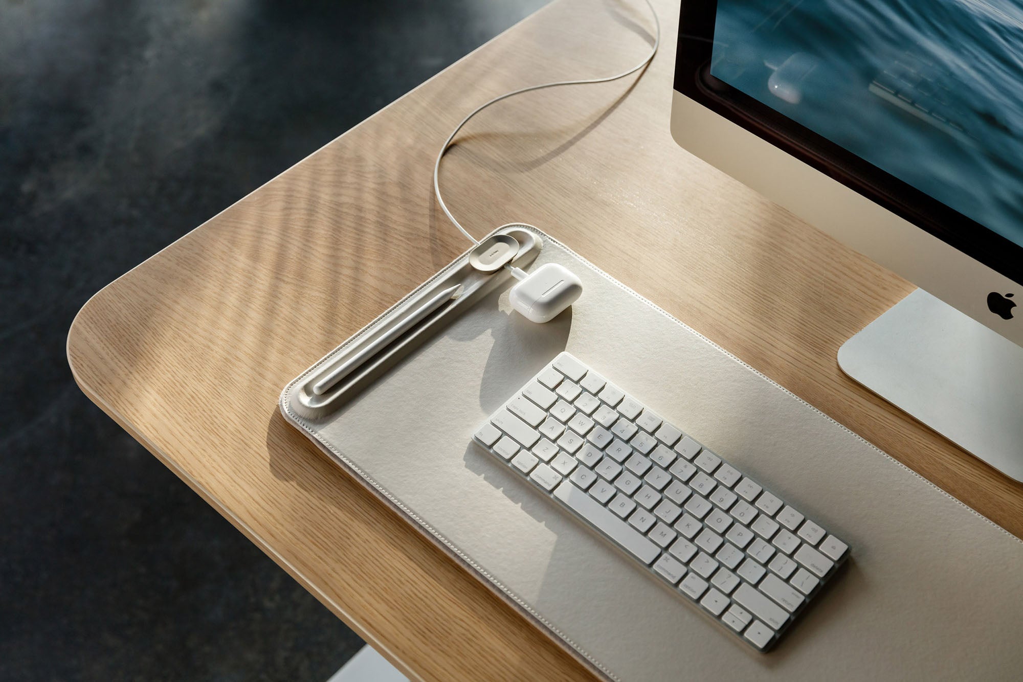 Orbitkey Desk Mat Slim - Stone