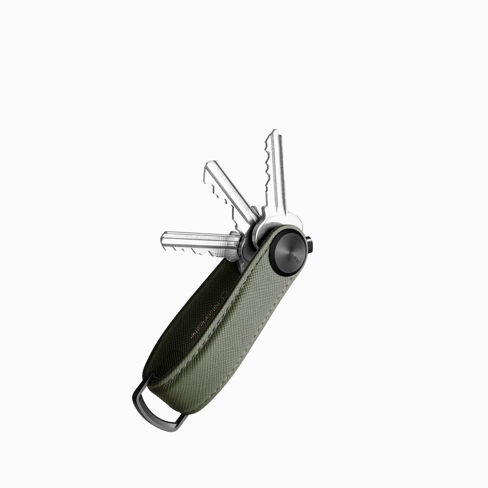 Orbitkey Pro Saffiano Leather Olive