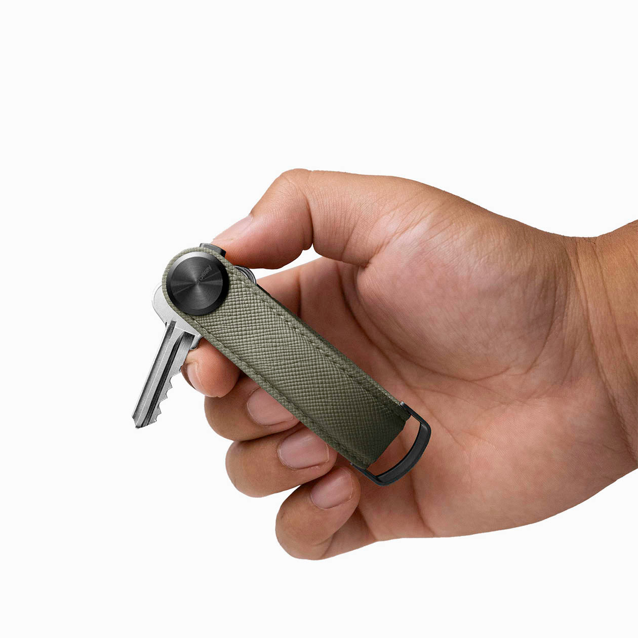 Orbitkey Pro Saffiano Leather Olive