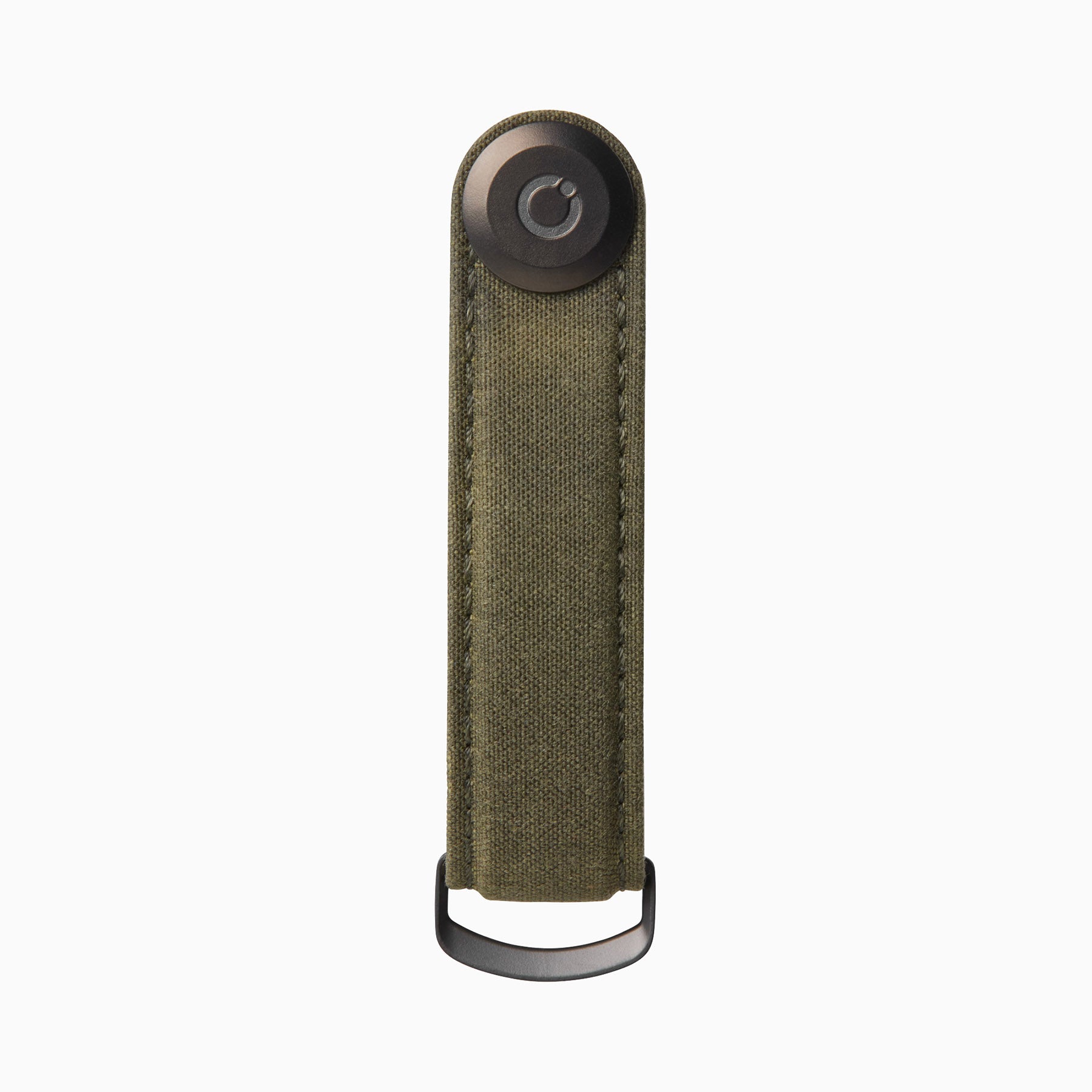 Orbitkey Key Organiser Waxed Canvas Khaki Green