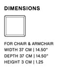 HAY Palissade Seat Cushion for Chair 
