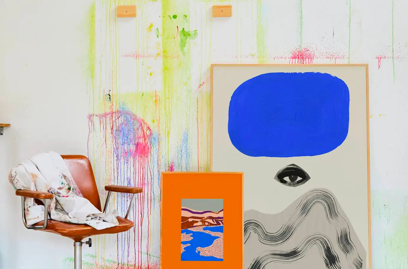 Paper Collective Orange Landscape