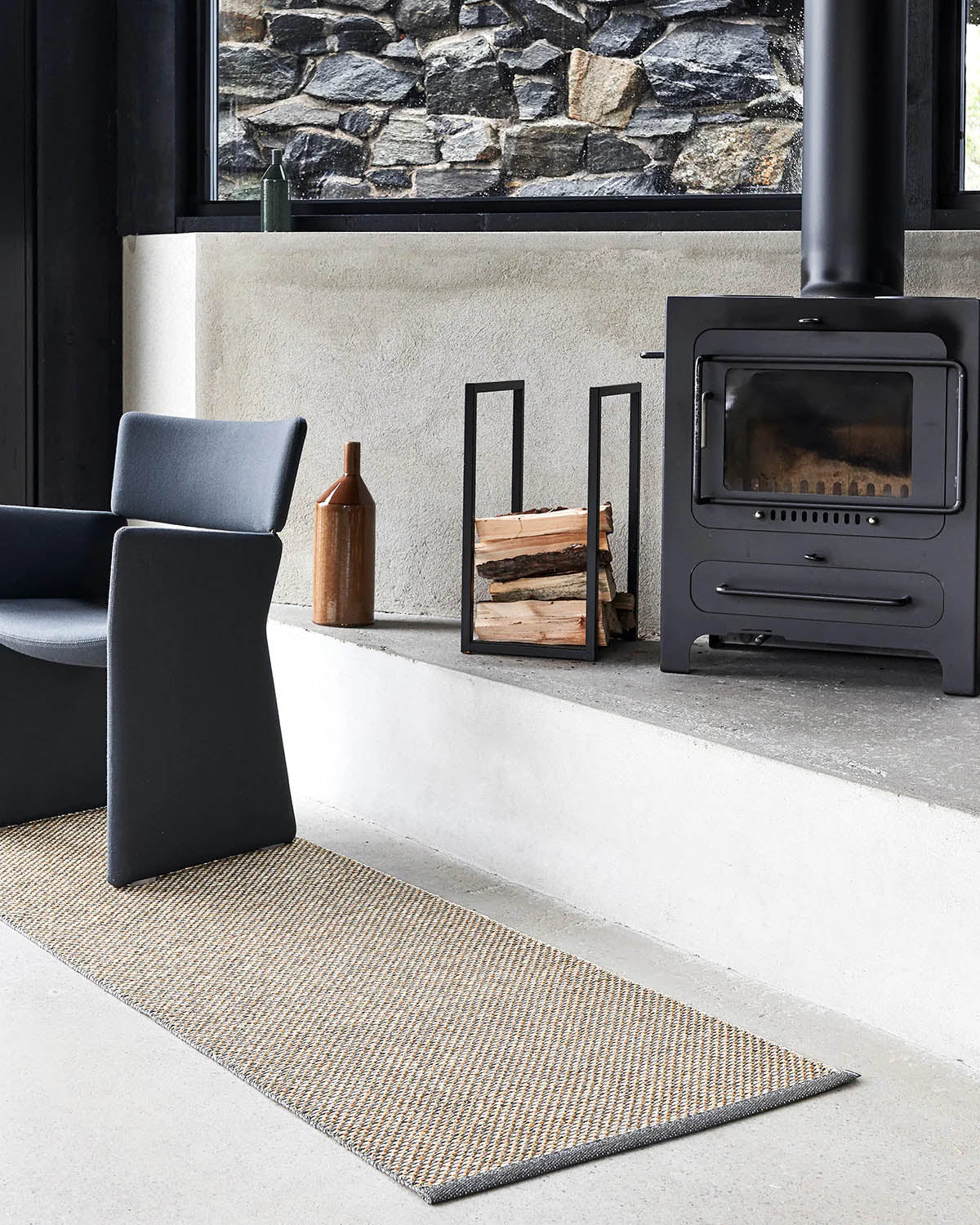 Pappelina Effi Rug Granite