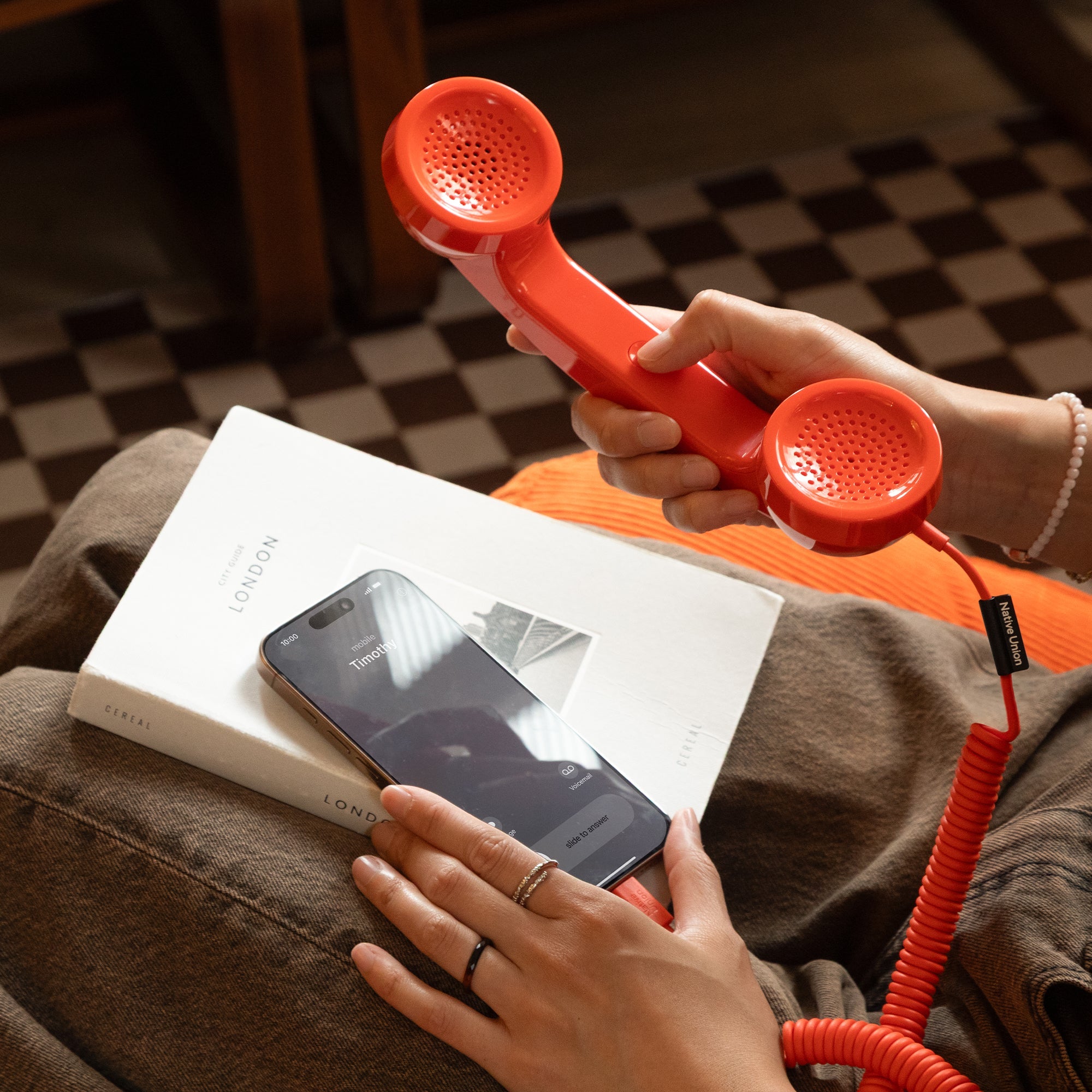 Native Union POP USB-C Phone Handset for Mobile Devices