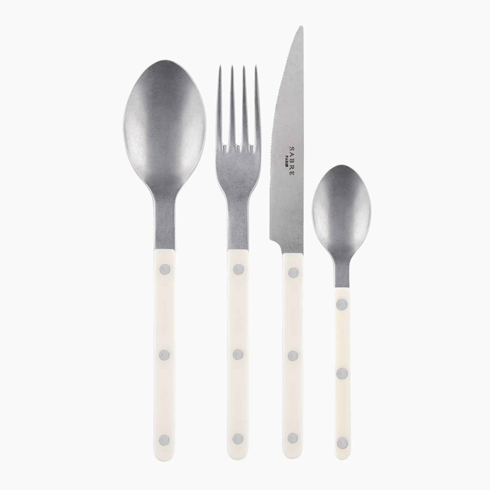 Sabre 4 Piece Cutlery Ivory