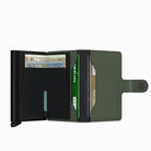 Secrid Miniwalleter Matte Green Black