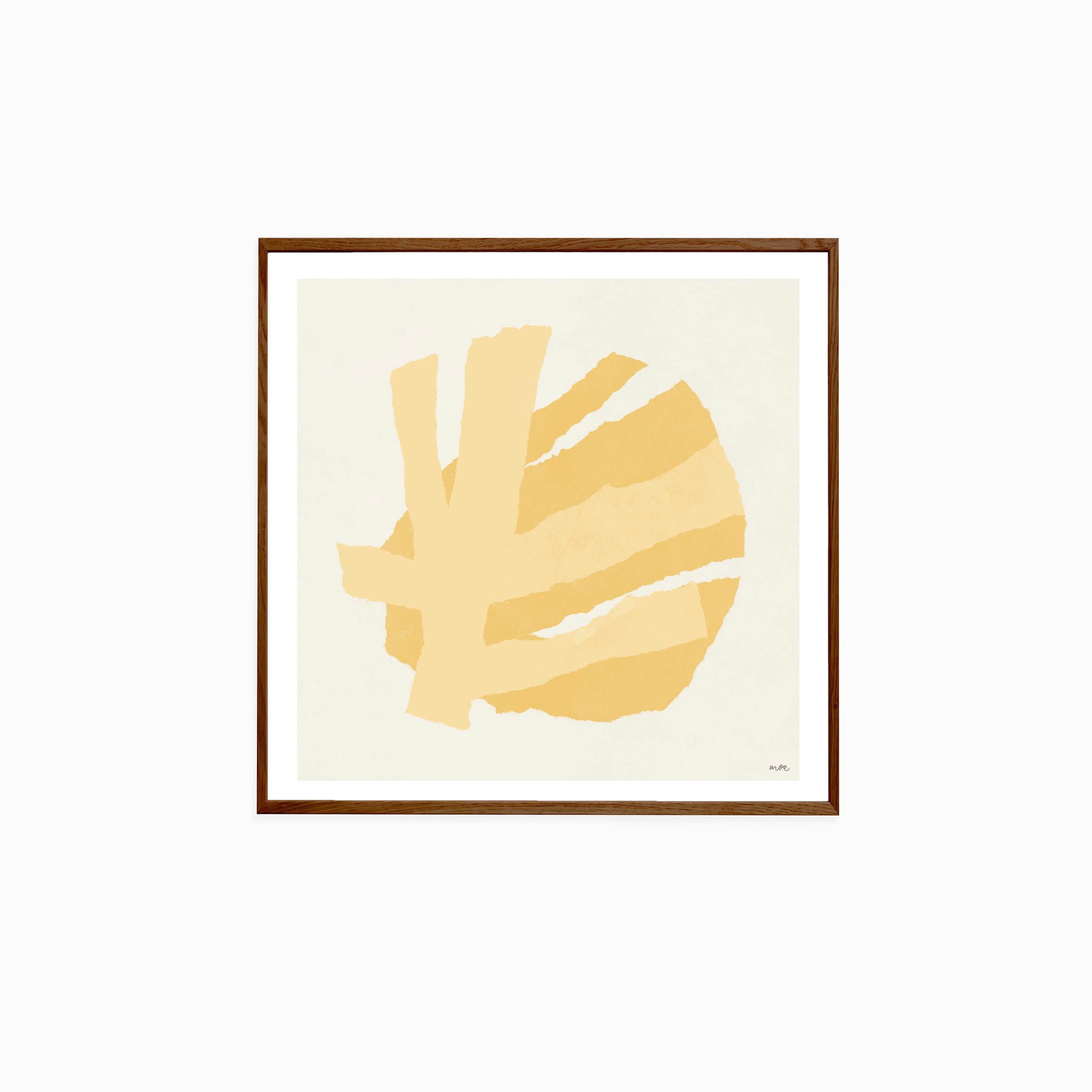 The Poster Club Moe Made It - Branching III Dark Oak Frame