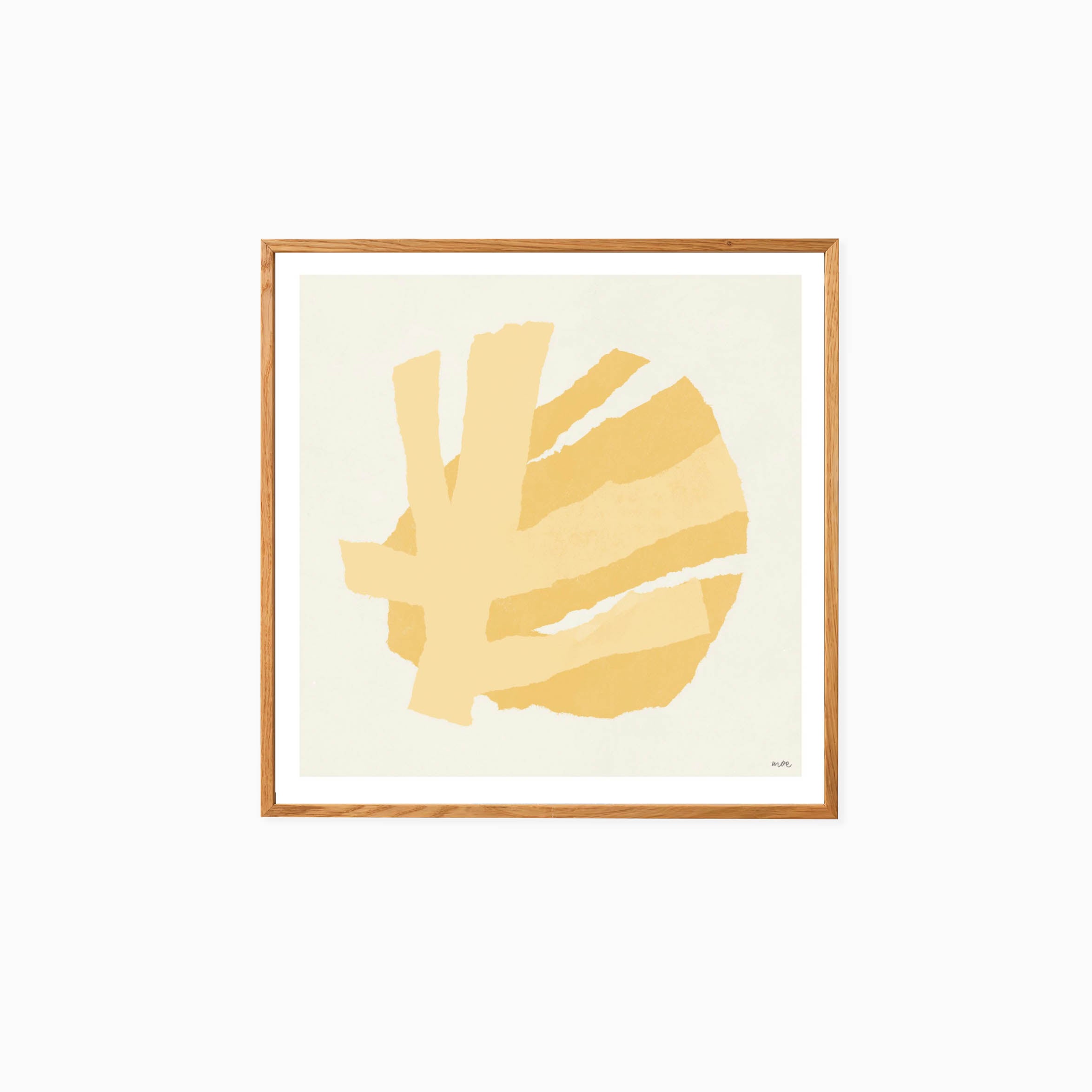 The Poster Club Moe Made It - Branching III Oak Frame