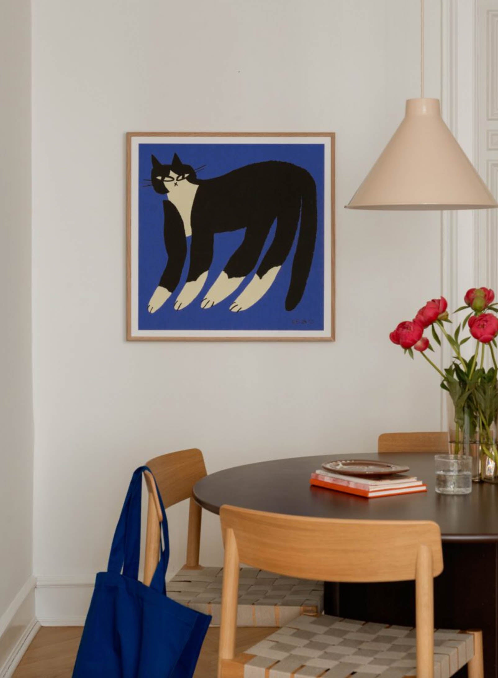 Eniko Katalin Eged - Cat in Blue