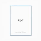 The Poster Club Frame - Light Blue