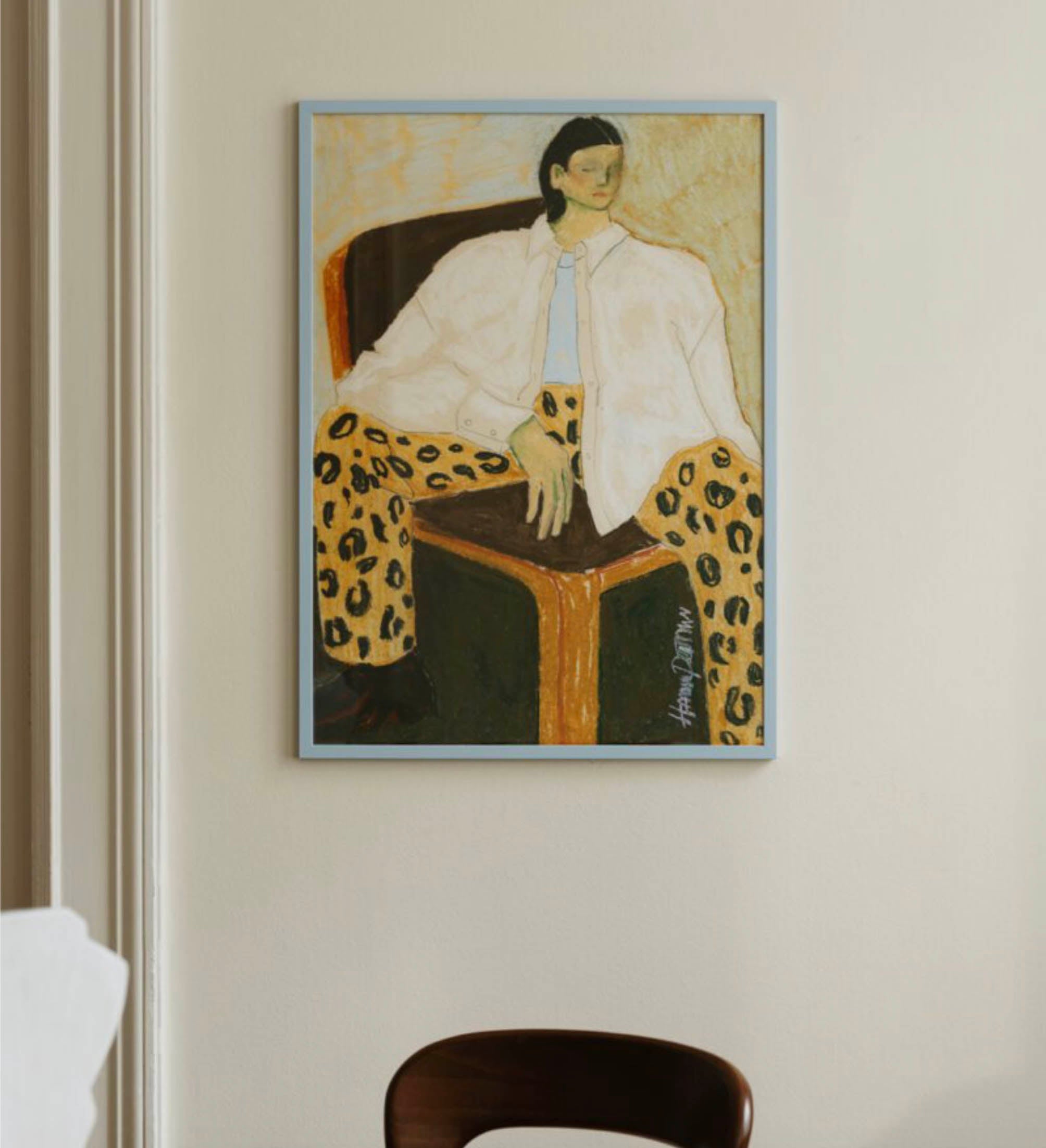 The Poster Club Frame - Light Blue