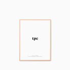 The Poster Club Frame Pink 30x40cm